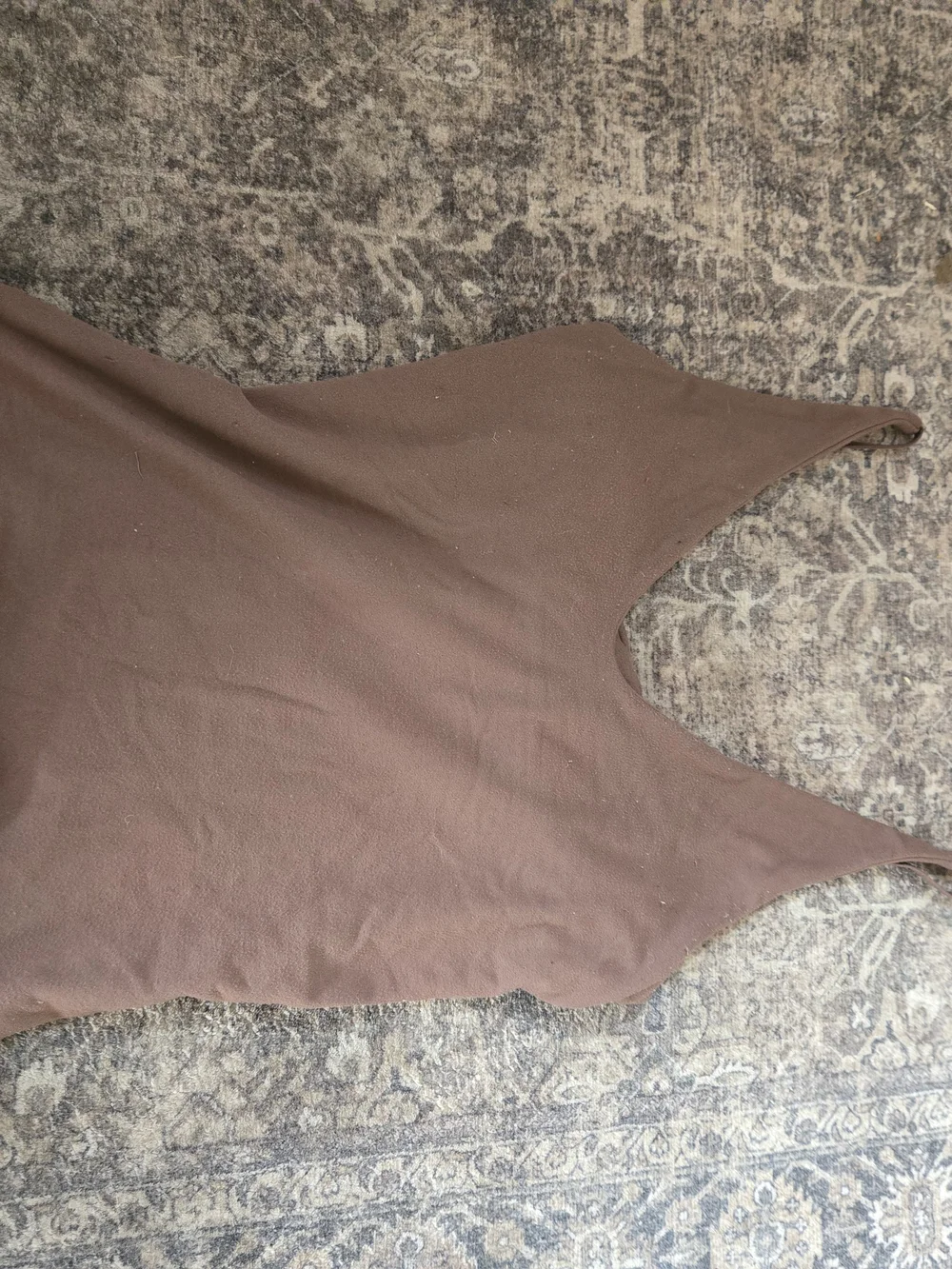 Free People Brown Scoop Neck Wall Mirror Selfie
